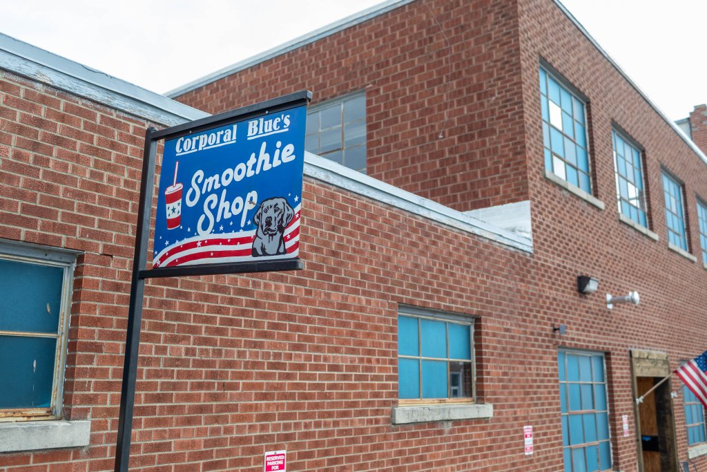 Corporal Blues Smoothie Shop