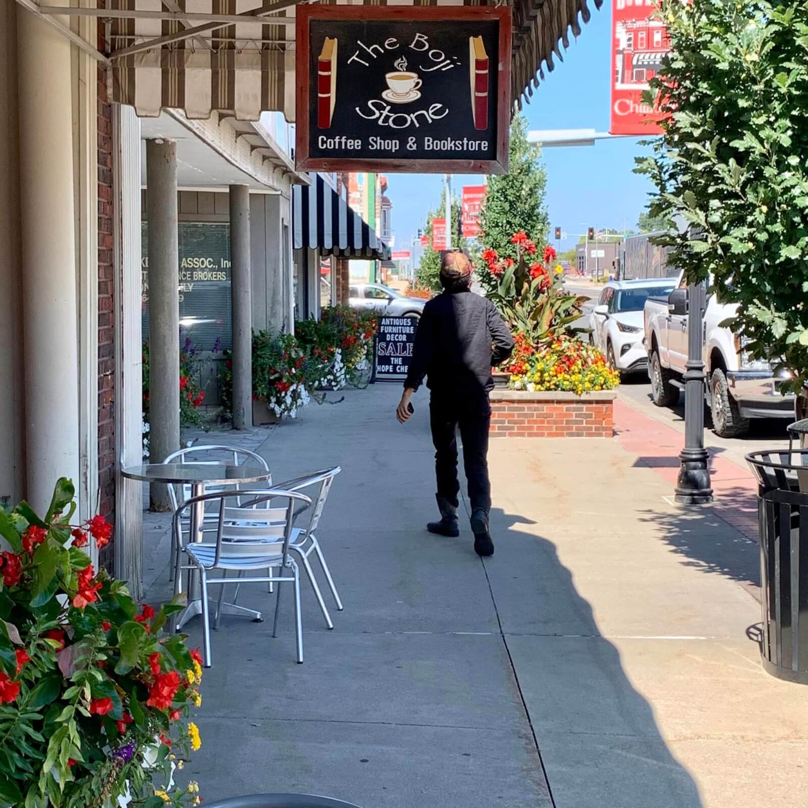Boji Stone downtown