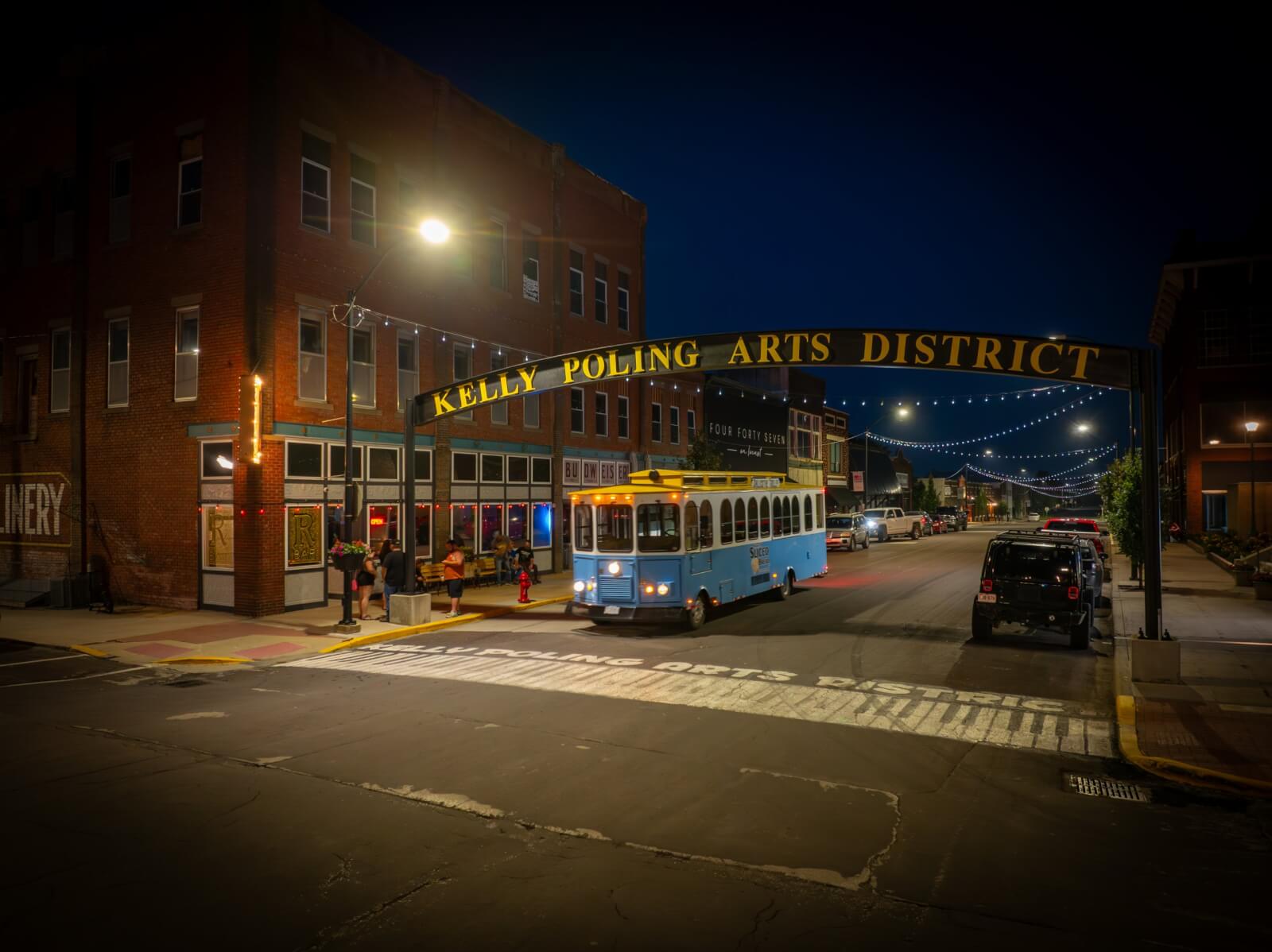 Arts District trolley scaled